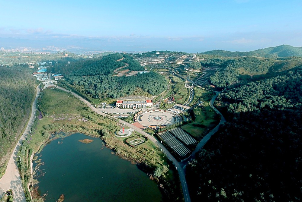 昆明晋福古园园区图 晋福古园园区图