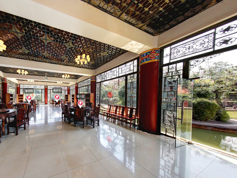 昆明金陵公墓餐厅内部