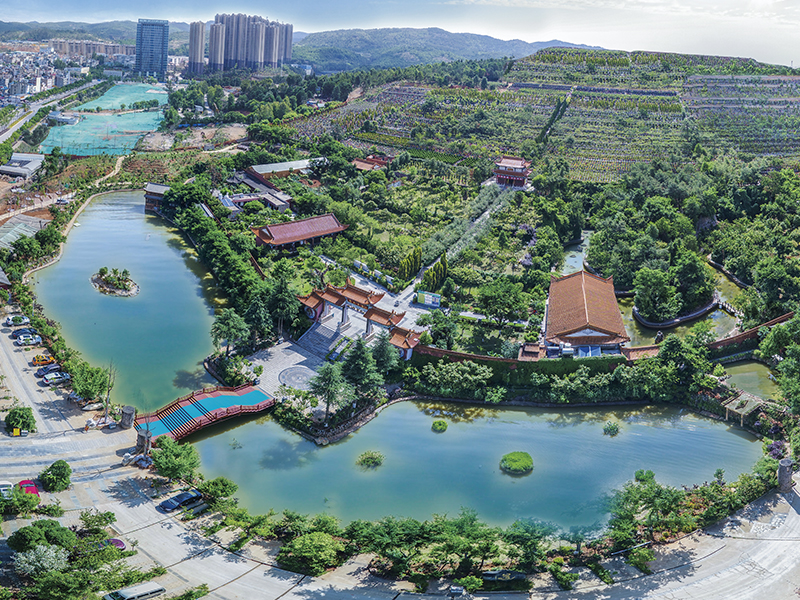 昆明金陵公墓寿延湖