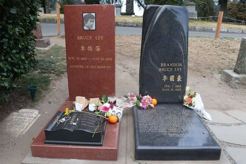 李小龙之墓地 李小龙之墓