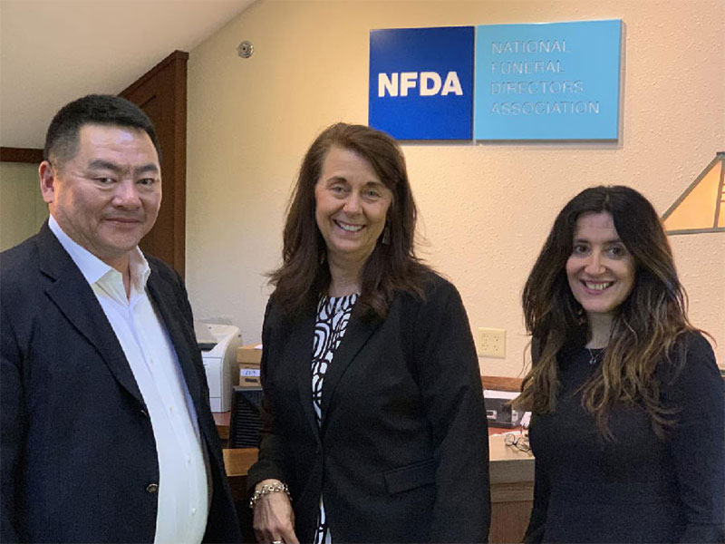中国殡葬协会国际交流与合作工作委员会主任段律文赴美参加NFDA密尔沃基会议 中国殡葬协会国际交流与合作工作委员会主任段律文赴美参加NFDA密尔沃基会议