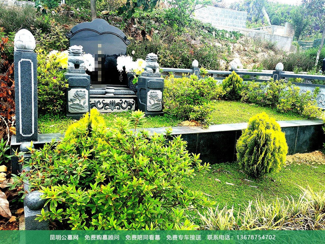 昆明青龙园公墓环境展示
