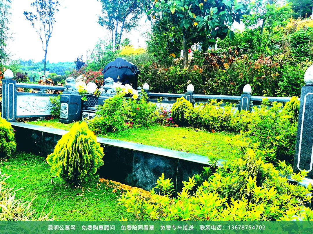 昆明青龙园公墓环境展示
