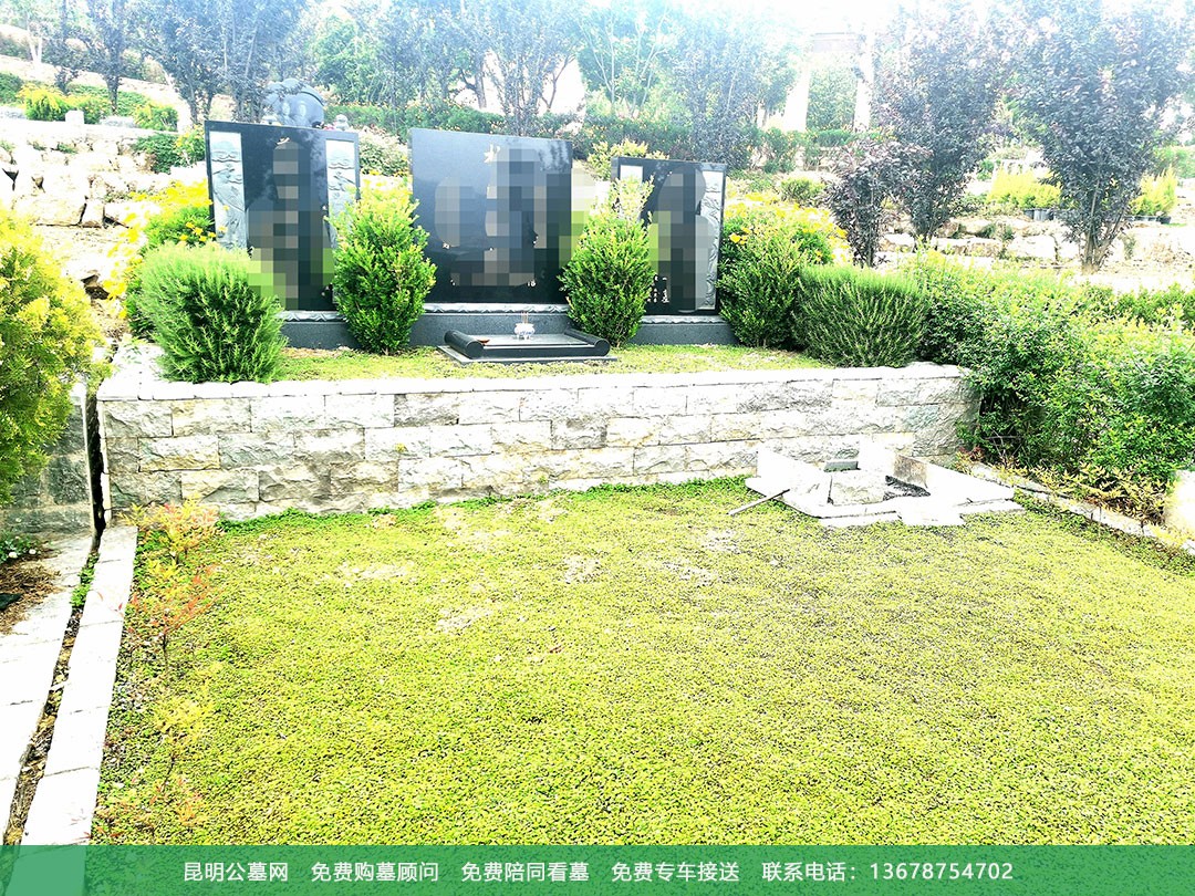 昆明青龙园公墓环境展示