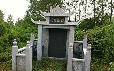 坟墓立碑风水讲究