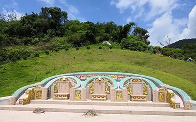 好的风水墓地山形图