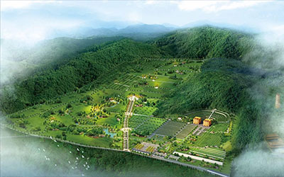 入山寻水口 登穴看明堂 墓地风水