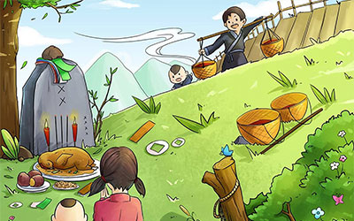 清明节扫墓祭拜的原因