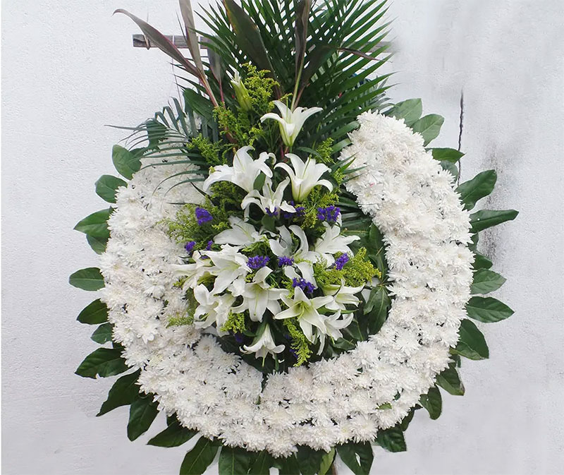 殡葬花圈怎么写法？有什么讲究吗？