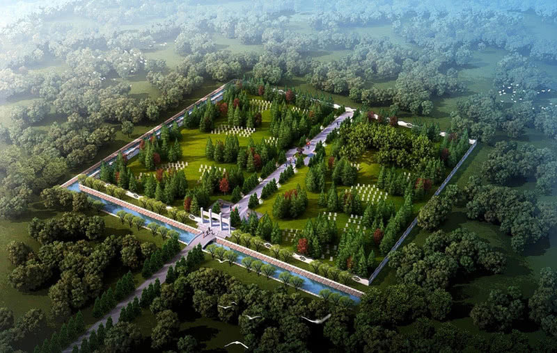 常见的陵园设计原则 常见的陵园设计原则