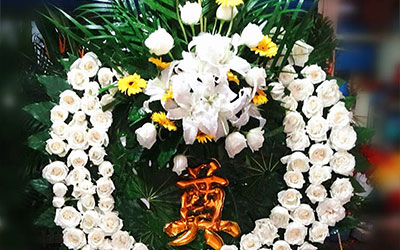 追悼会上送不同种类花的含义
