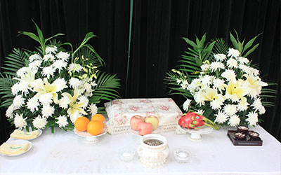 殡葬服务工作中的使用的文明用语