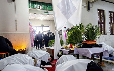 丧期中的祭奠活动