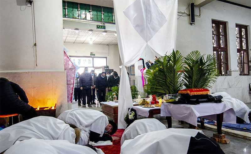 丧期中的祭奠活动