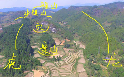 案山,朝山,龙虎山是什么？