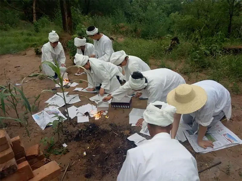 烧百天纸有什么讲究