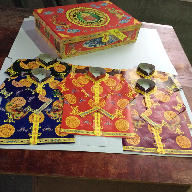 祭祀物品别忘打开包装