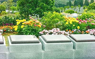 花坛葬的具体过程