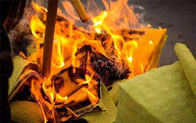 人死后为什么要烧纸？