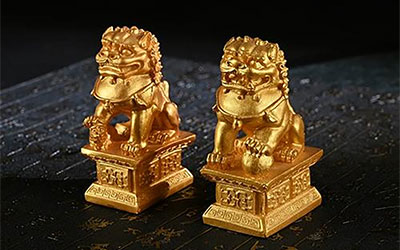 殡葬用品石狮子的作用与价格介绍