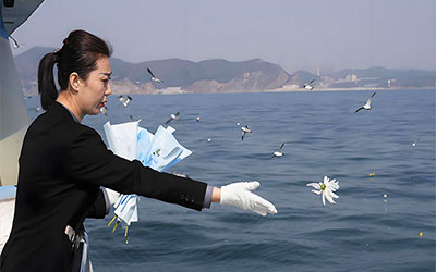 昆明海葬有哪些流程？