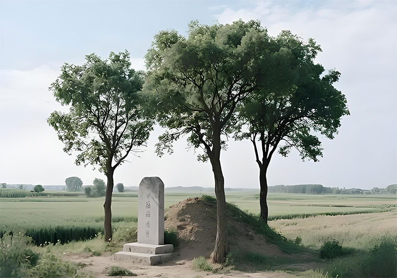 家道兴不兴,全看坟前树 家道兴不兴,全看坟前树