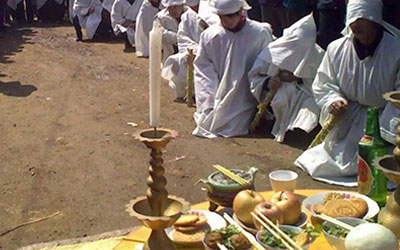 汉族殡葬仪式中的殓、殡、葬