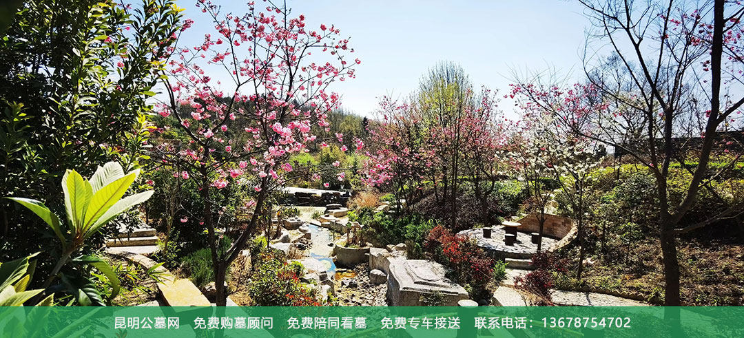 昆明青龙园公墓环境风景美图