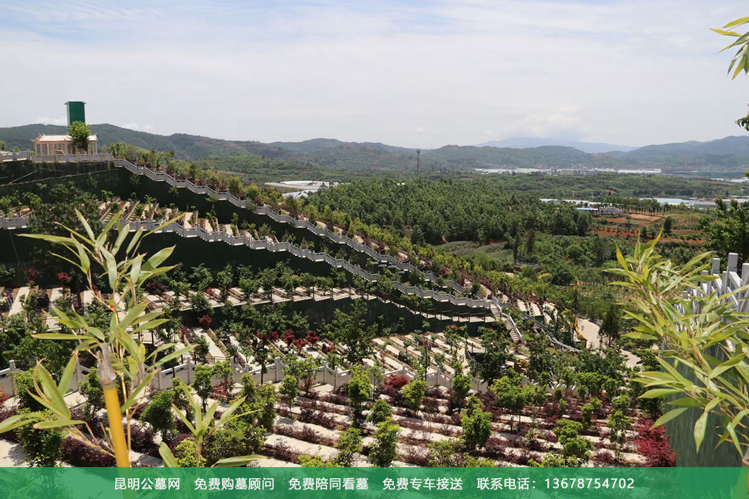 昆明青龙园公墓风景环境展示