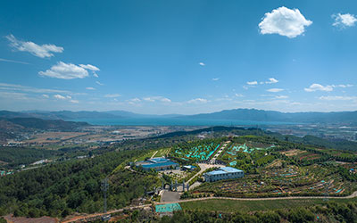 昆明抚仙湖人文纪念园全景展示【高清图】